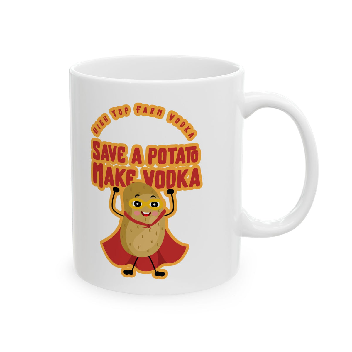 Potato Ceramic Mug- Save a Potato