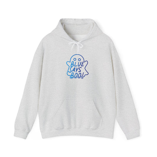 Unisex Heavy Blend™ Hooded Sweatshirt-  Black & Blue