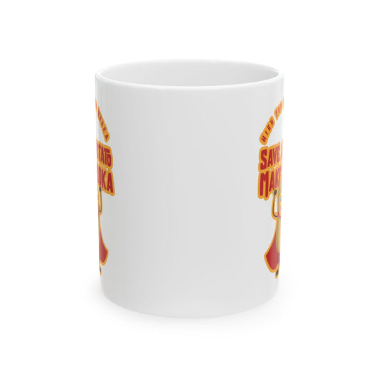 Potato Ceramic Mug- Save a Potato