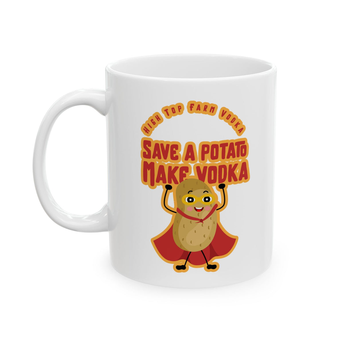 Potato Ceramic Mug- Save a Potato