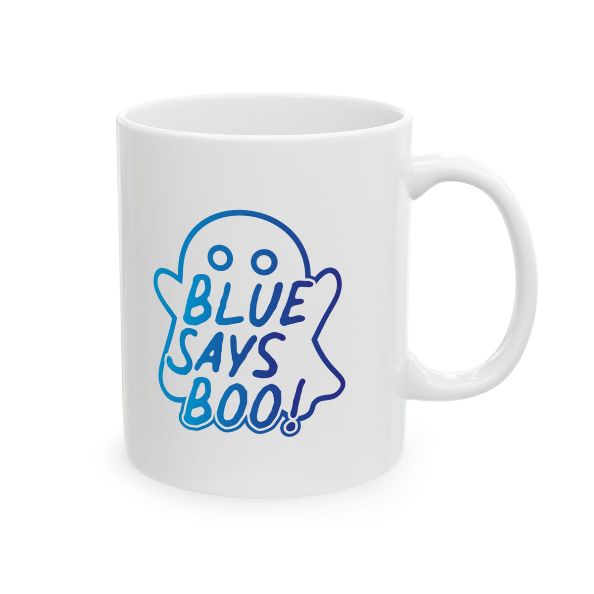 Boo Ceramic Mug, (11oz, 15oz)