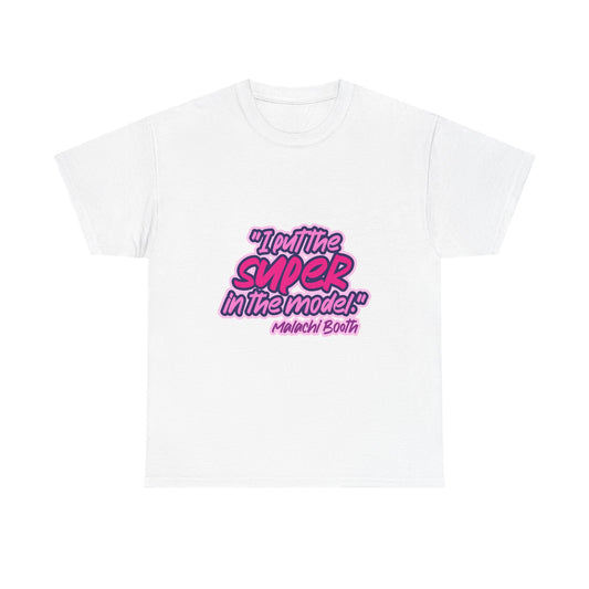 Unisex Heavy Cotton Tee- Malachi Booth