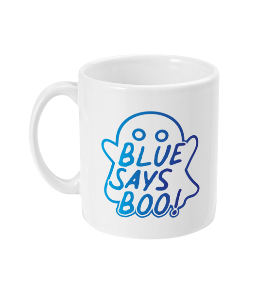 11oz Mug - Black & Blue